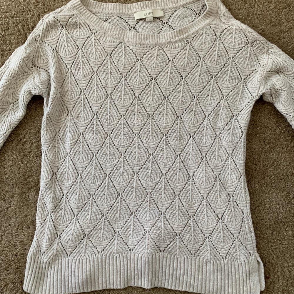 Loft Cable Knit Sweater